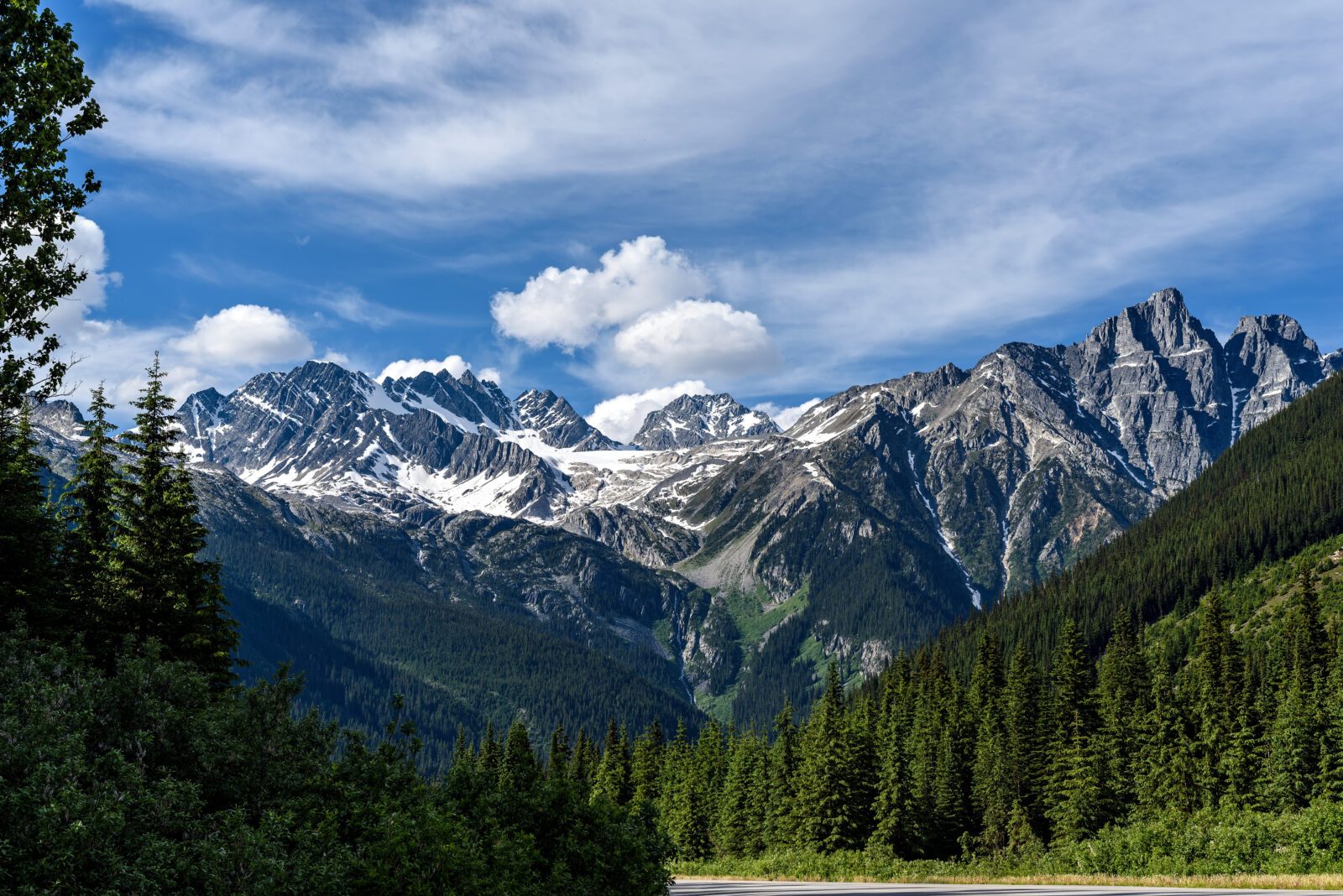 Rogers Pass National Historic Site of Canada, Glacier National Park, British Columbia, Canada