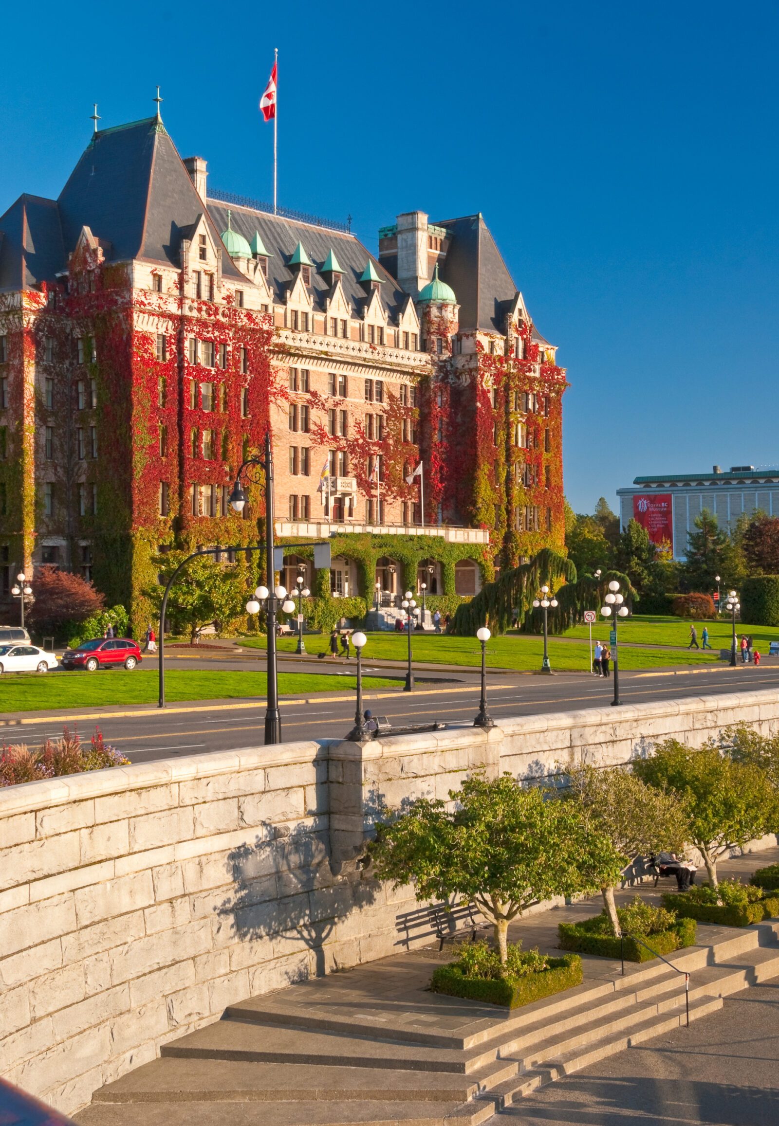 Victoria's beautiful inner harbour, Vancouver Island, Canada.